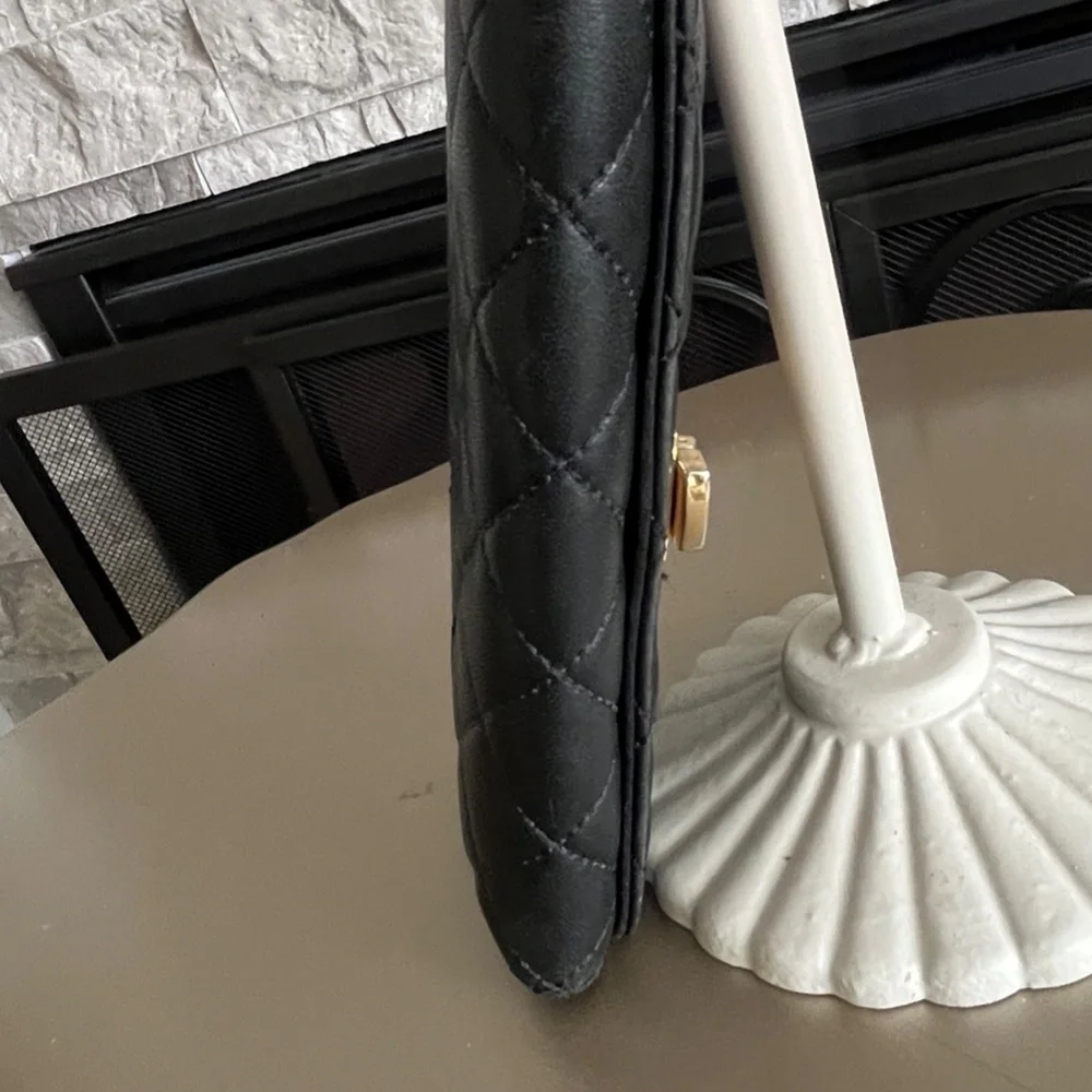 Michael Kors Quilted Black Wallet - Picture 10 of 15